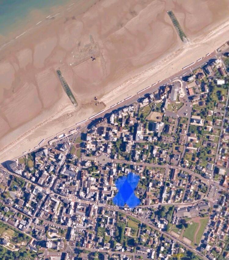 L'Evasion Centre Et Plage Villers-sur-Mer Bagian luar foto